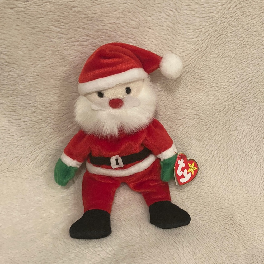 Ty Santa beanie baby